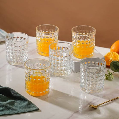 Classy Round Crystal Glasses
