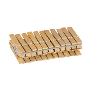 Bamboo Pegs (3 Packs of 20 pegs)