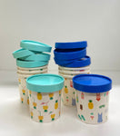 Popcorn Containers (12pcs) or Juice Cups with lids(10pcs)