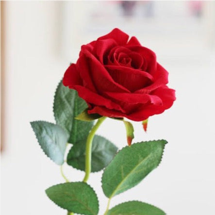 Artificial Red Rose (8cm x 50cm)