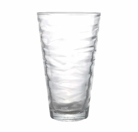 Wave 330ml Clear Glass