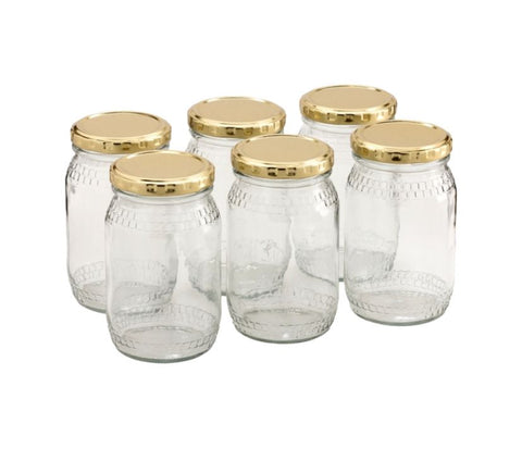 Glass Airtight Jam/ Pickle Jar 350ml
