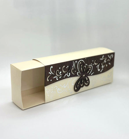 Exclusive Rectangular Wooden Top Laser Cut Box Design 1