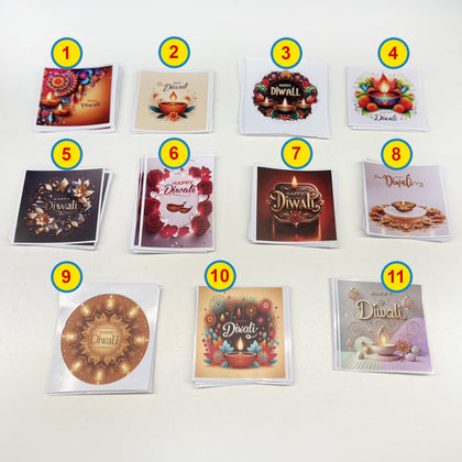 Happy Diwali Stickers (12pcs)