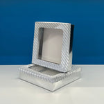 Stunning Square Silver Gift Box