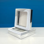 Stunning Square Silver Gift Box