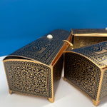 Trendy Tassle Large Gift Box Gold