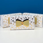 Smart Small Bow Designer Gold Gift Box