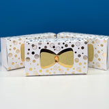 Smart Small Bow Designer Gold Gift Box