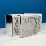 Lovely Laser Cut Medium Silver Gift Box