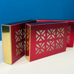 Classy Laser Cut Medium Maroon Gift Boxes