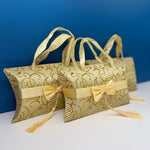 Exclusive Handbag Style Gold Gift Box