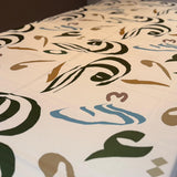 Caligraphy Table Cloths