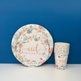 New Designer Eid Mubarak Disposable Dinner Sets (30pc)