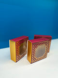 Exclusive Designer Small Maroon Gift Box