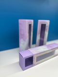 Exclusive Designer Purple Marble Medium Long Gift Box
