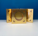 Exclusive Designer Square Gold Gift Box