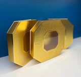 Exclusive Designer Self Printed Large Gold Gift Box