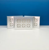 Classy Laser Cut Design Silver Gift Box