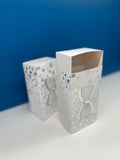 Smart Bow Tie Design Silver Gift Box