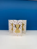 Smart Bow Tie Design Gold Gift Box