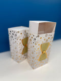 Smart Bow Tie Design Gold Gift Box
