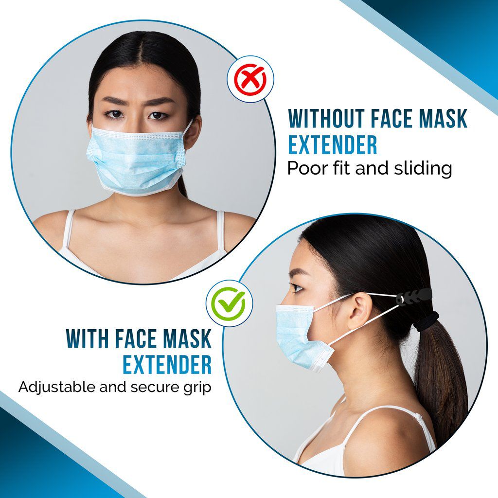 Mask Extender Ear savers - mask extender (5pcs) – Marine Home