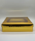 Medium Square Gold Design Gift Box